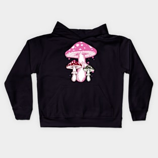 Pink Spores Kids Hoodie